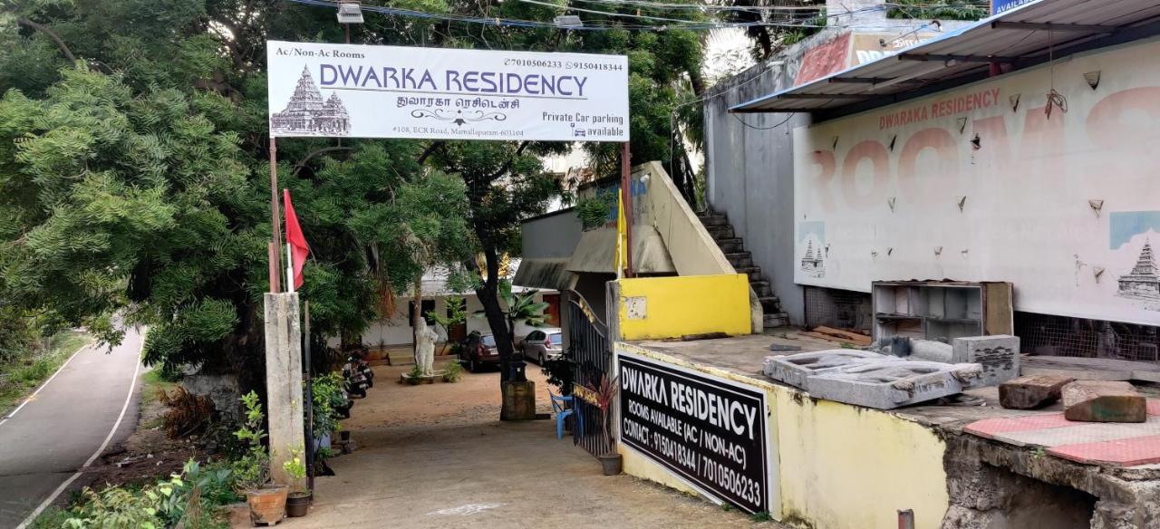 Hotel Dwaraka Residency Mahabalipuram Exterior foto